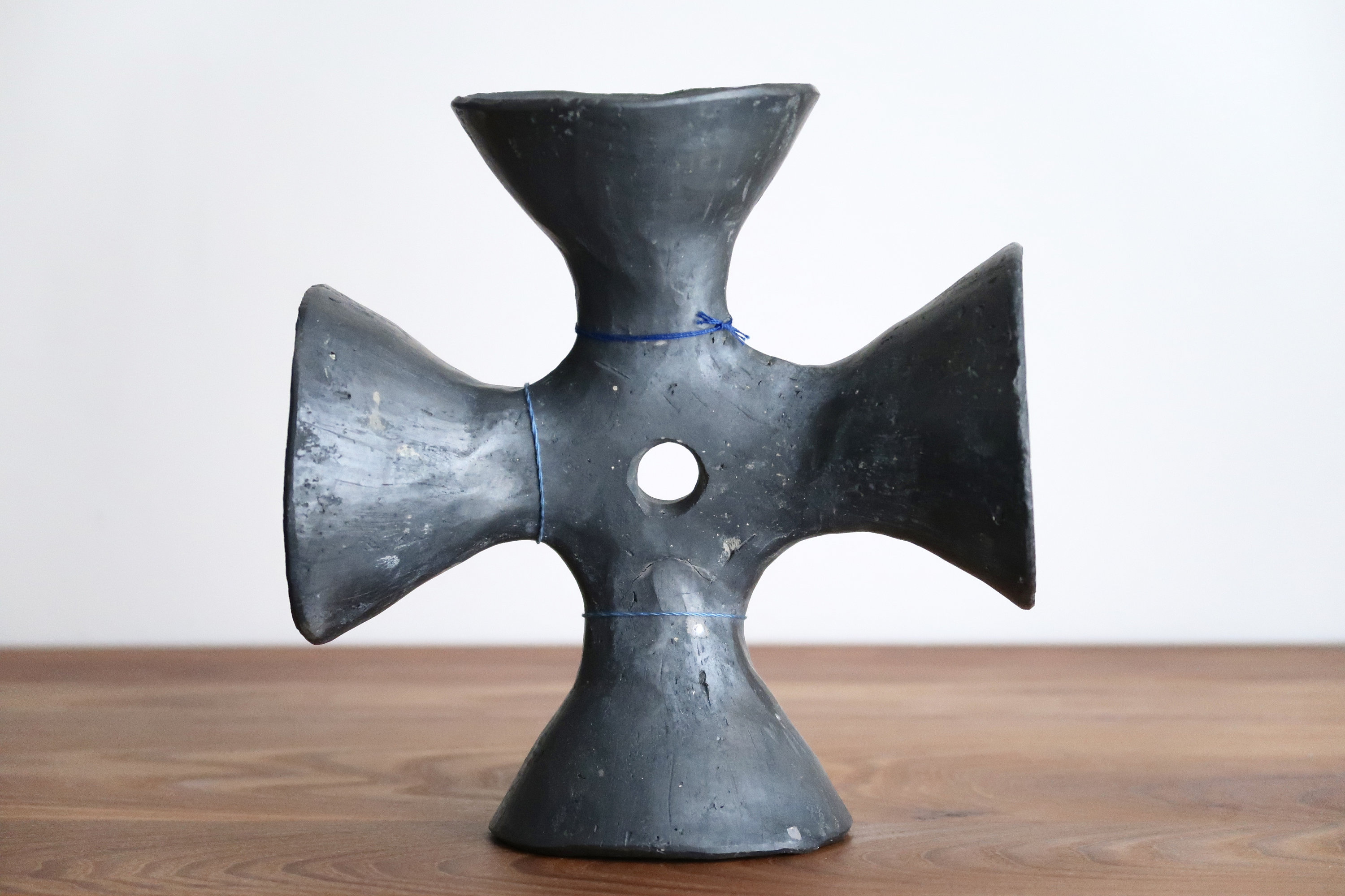 Cloche Mexicaine Eames Door Bell en Terre Cuite Noir