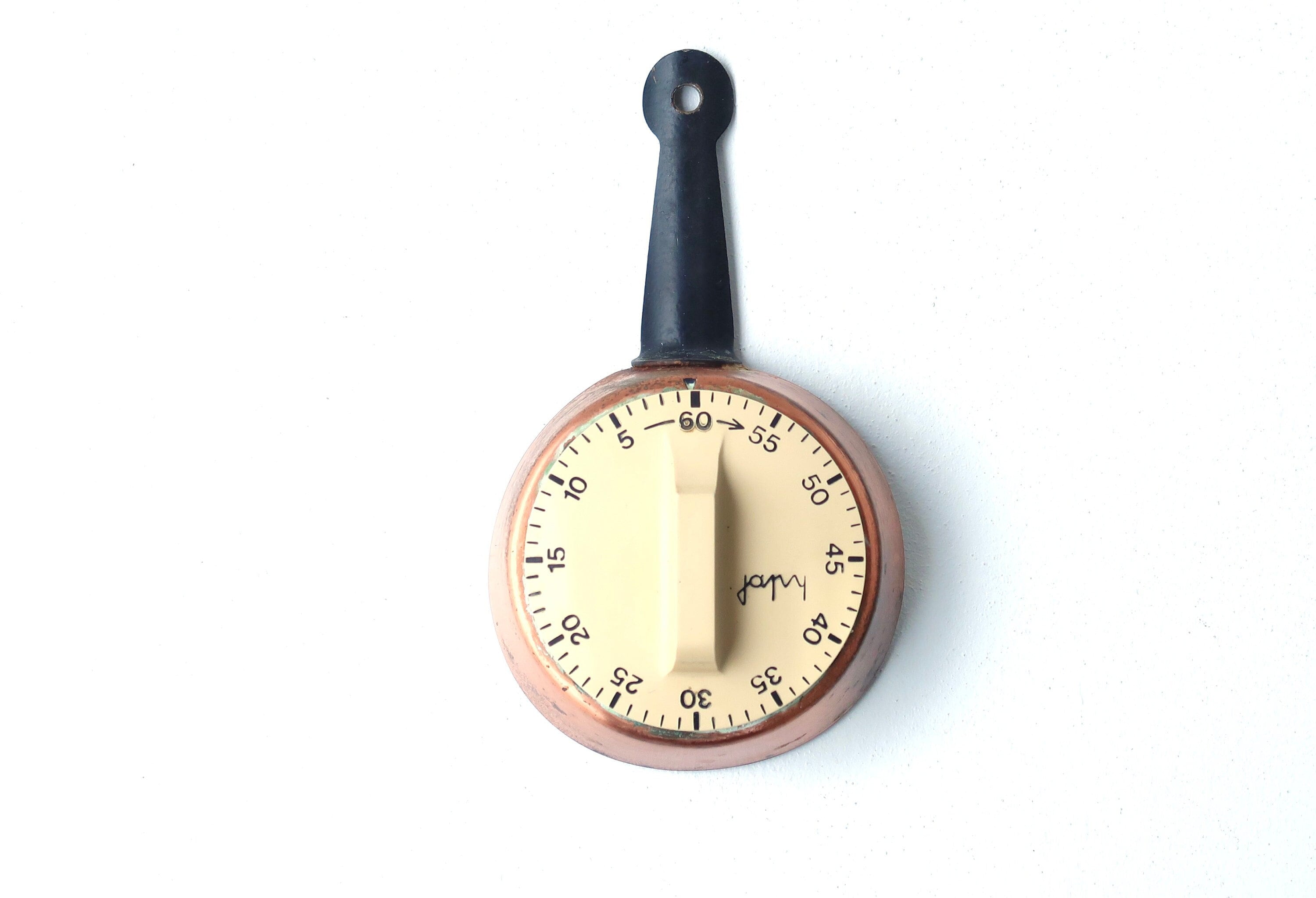Minuterie de cuisine Horloge murale Vintage