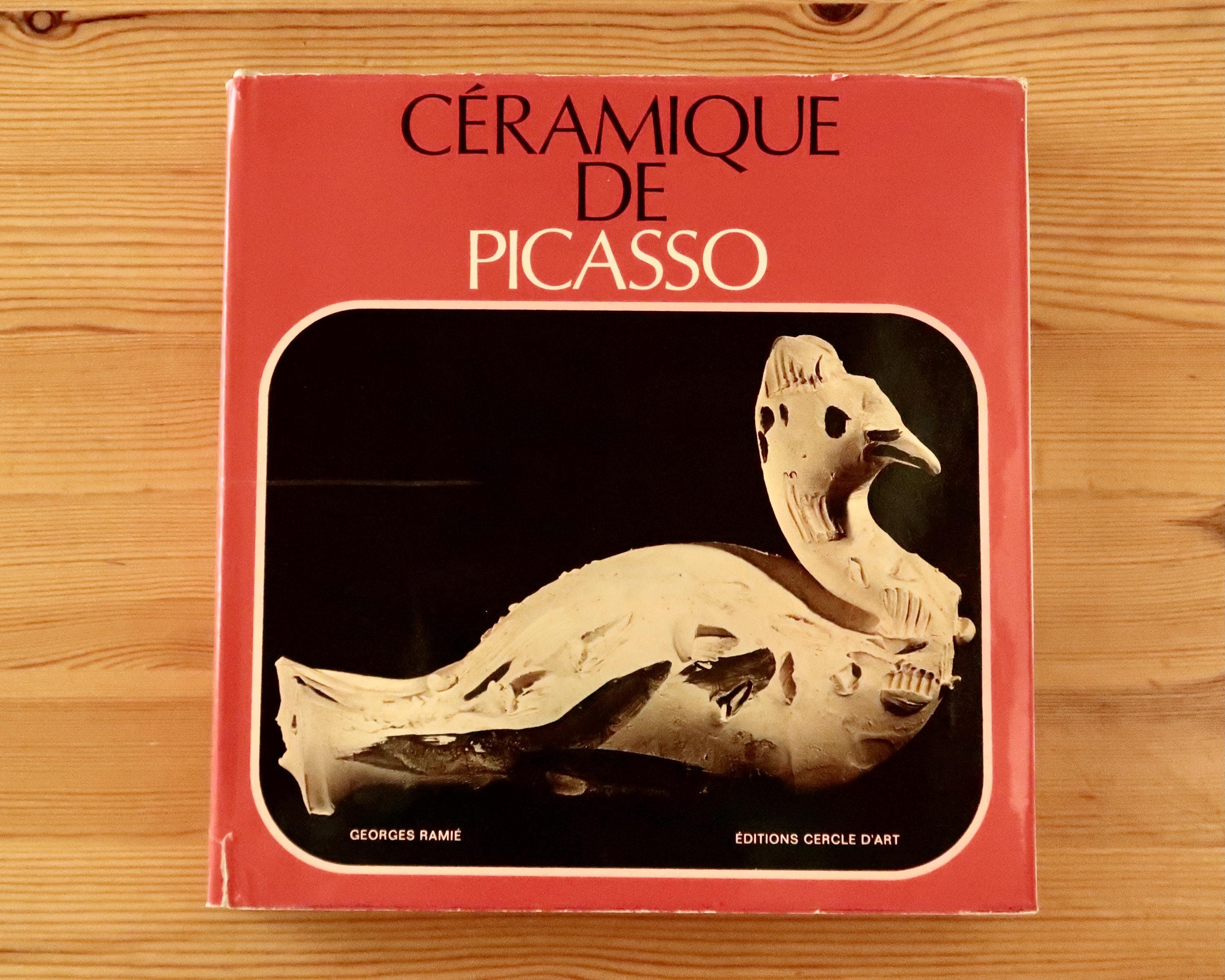 RARE French Book : Céramique De Picasso by Georges Ramié, Cercle D