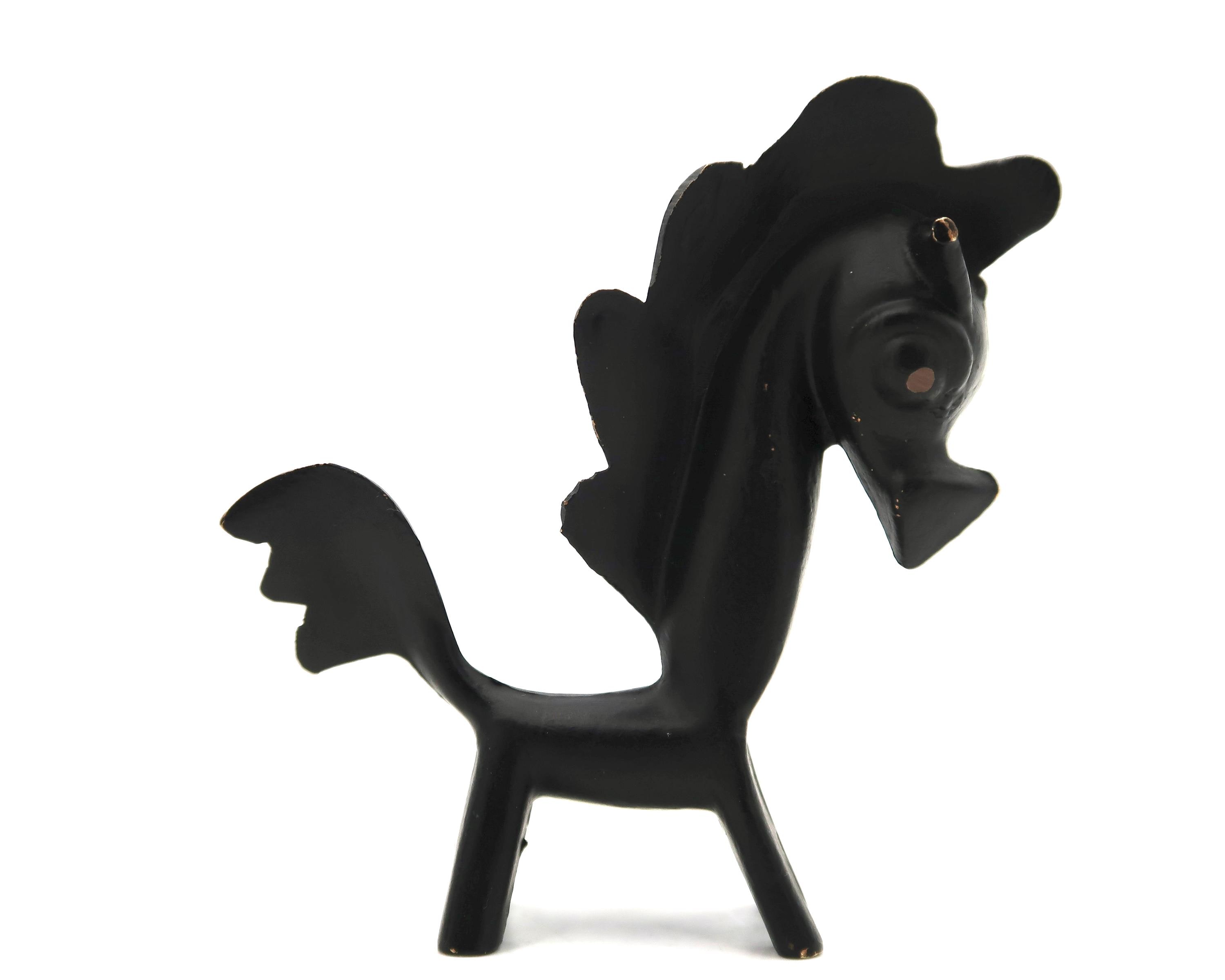 Bronze Figurine : Horse, 1950s / Walter Bosse Style, Paperweight