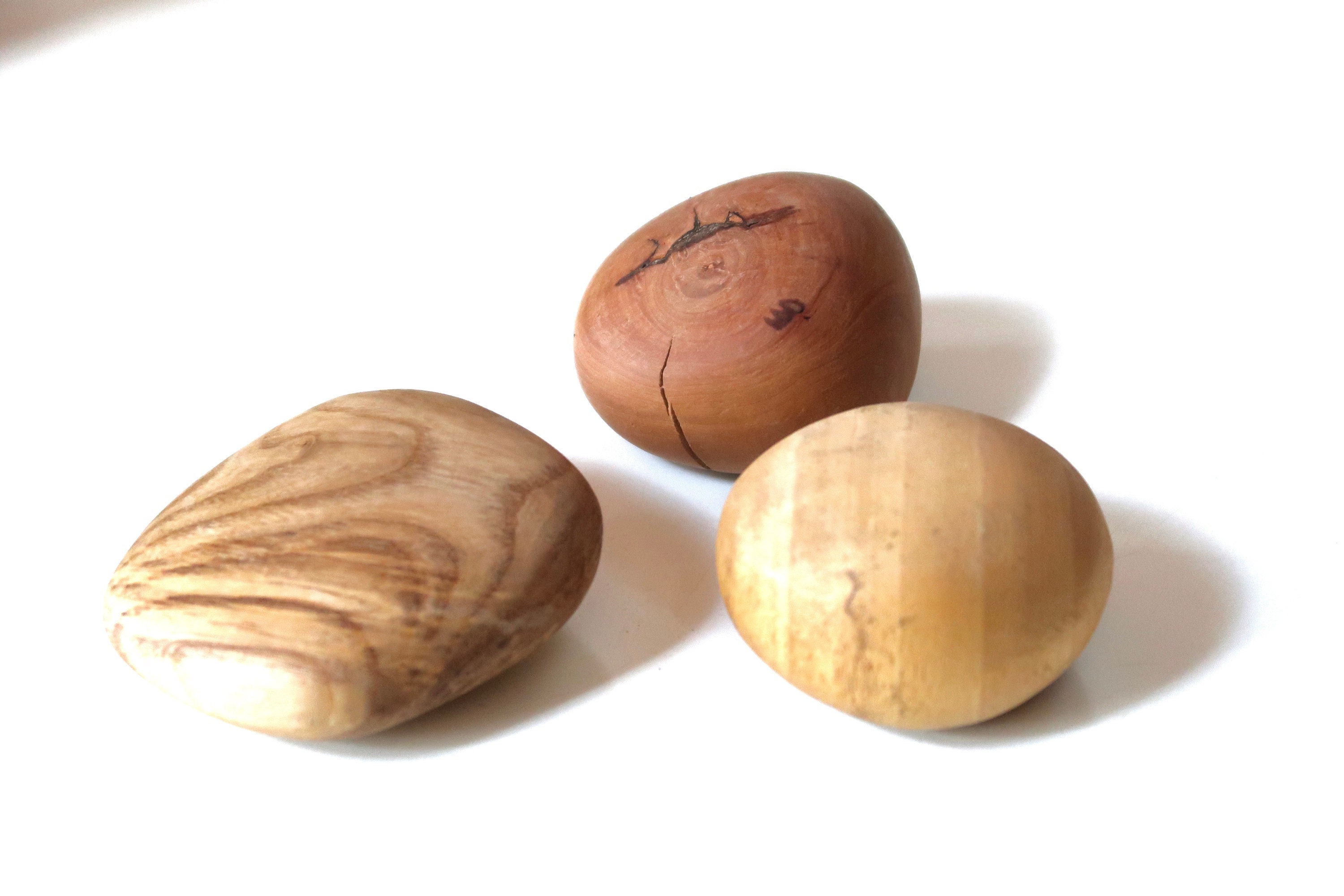 Presse Papiers Galets en Bois