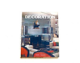 Vintage 1973 French Interior Design Book – Décoration: Tradition et Renouveau by Claude Frégnac – Connaissance des Arts