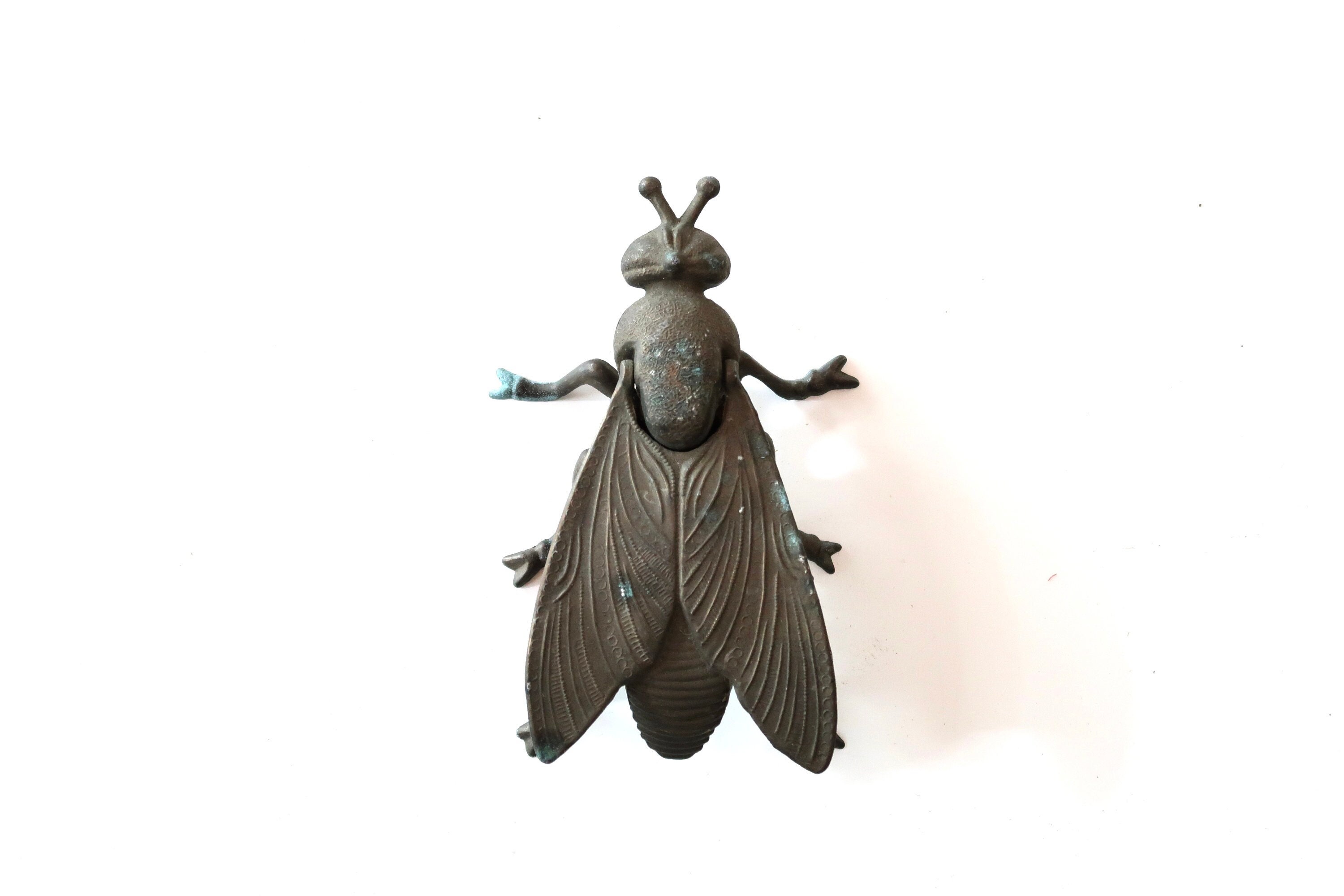 Cendrier en Forme de Mouche, Années 50/Vintage, Sculpture, Boîte, Insecte