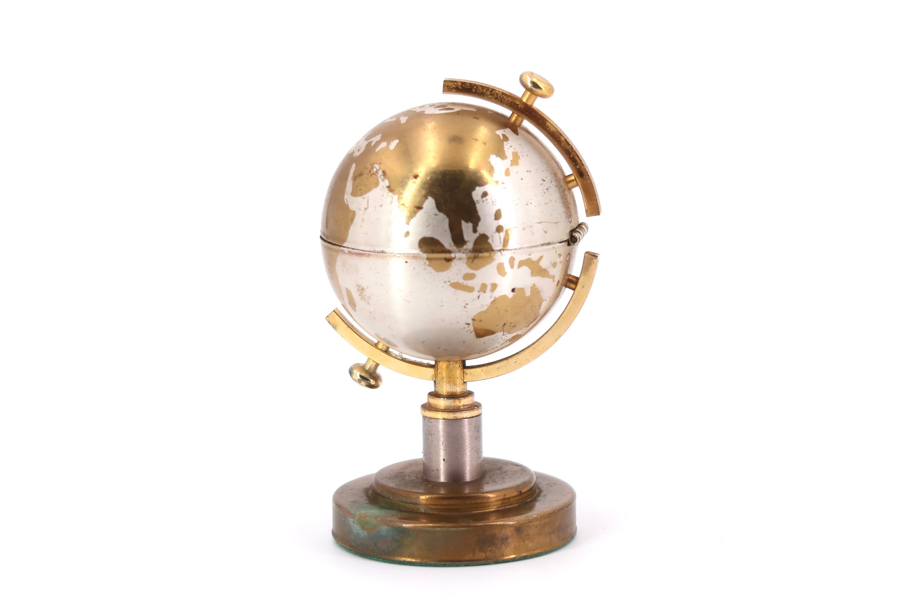 Autocollant Globe Terrestre Vintage - ref.SVYAN57