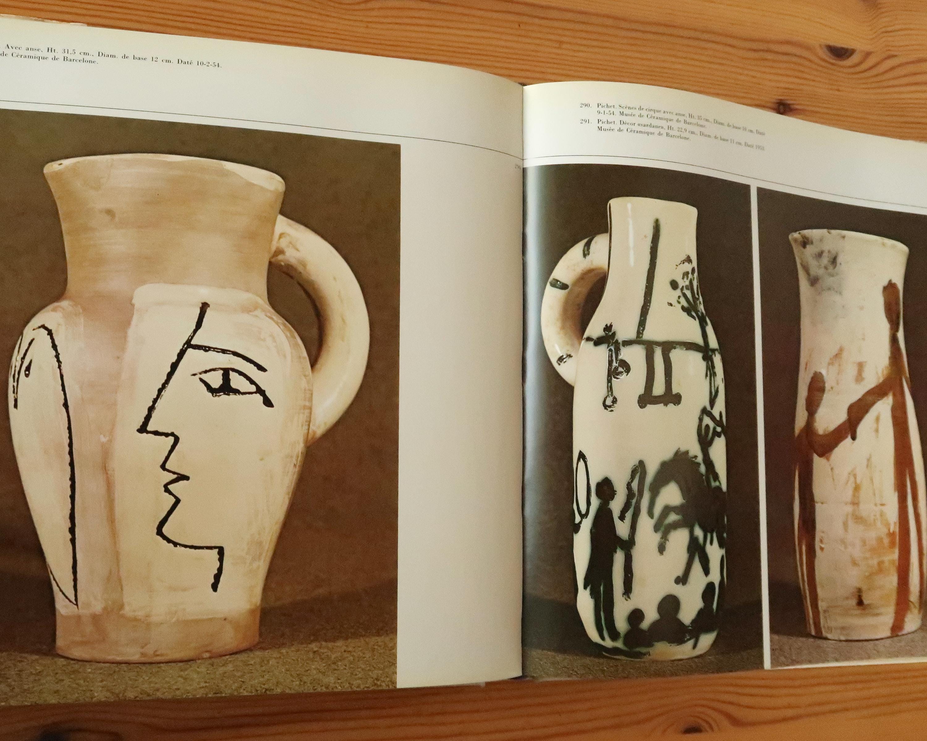 RARE French Book : Céramique De Picasso by Georges Ramié, Cercle D