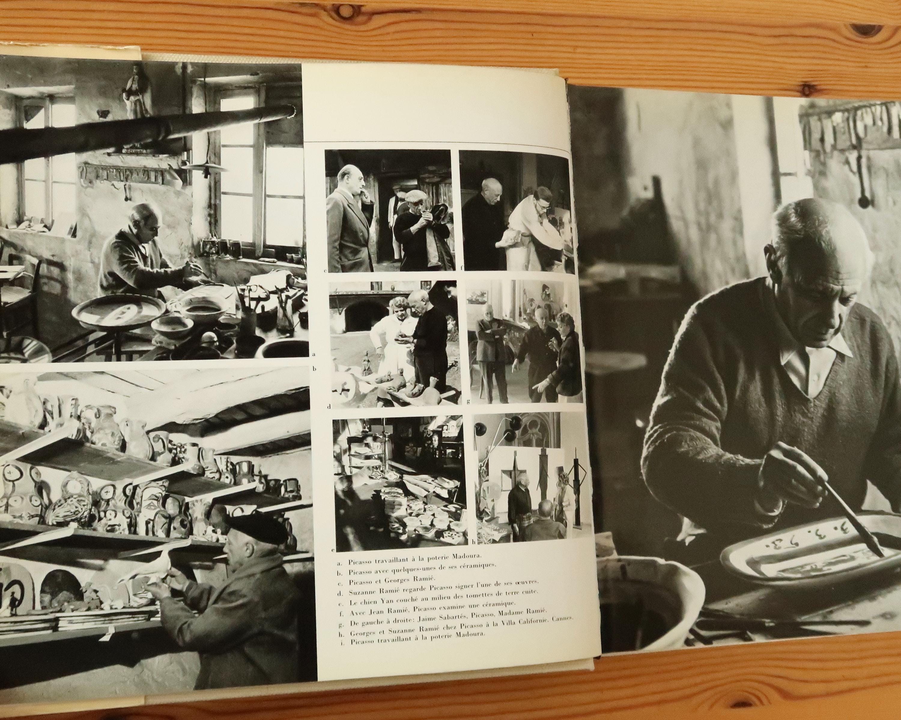 RARE French Book : Céramique De Picasso by Georges Ramié, Cercle D