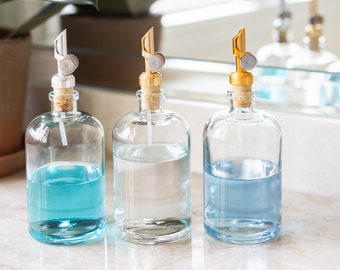 Mouthwash Dispenser | Self Pour Spout Apothecary Glass Dispenser