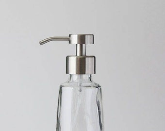 Coastal Glass Foaming Soap Dispenser