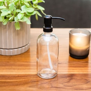Market Glass Soap Dispenser