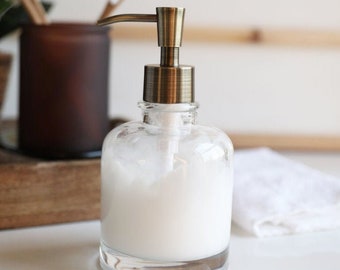 Derby Glass Soap Dispenser