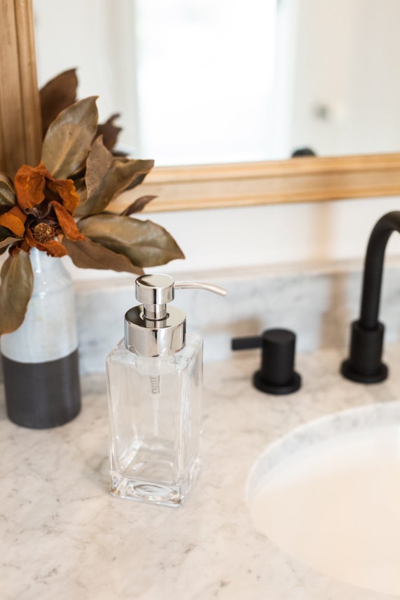 Square best sale soap dispenser