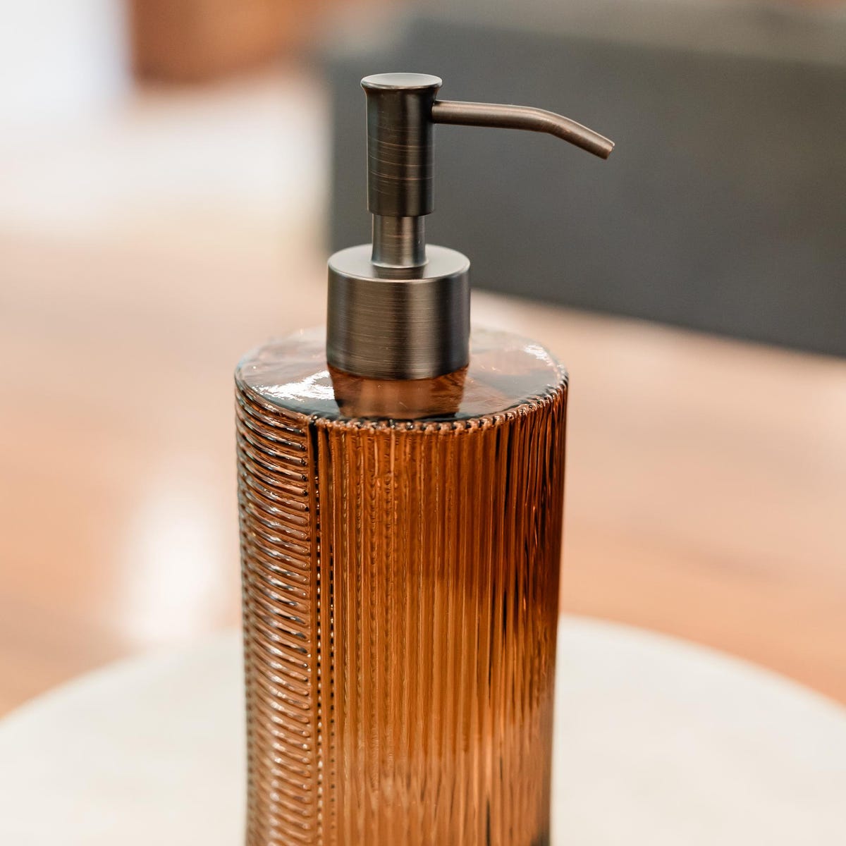 Amber Modern Soap Dispenser - Etsy