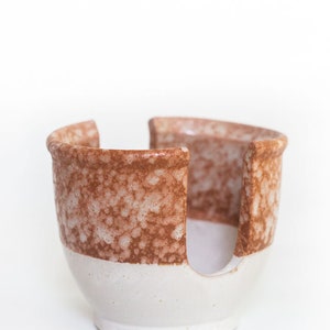 Slotted Stoneware Sponge Holder Terracotta