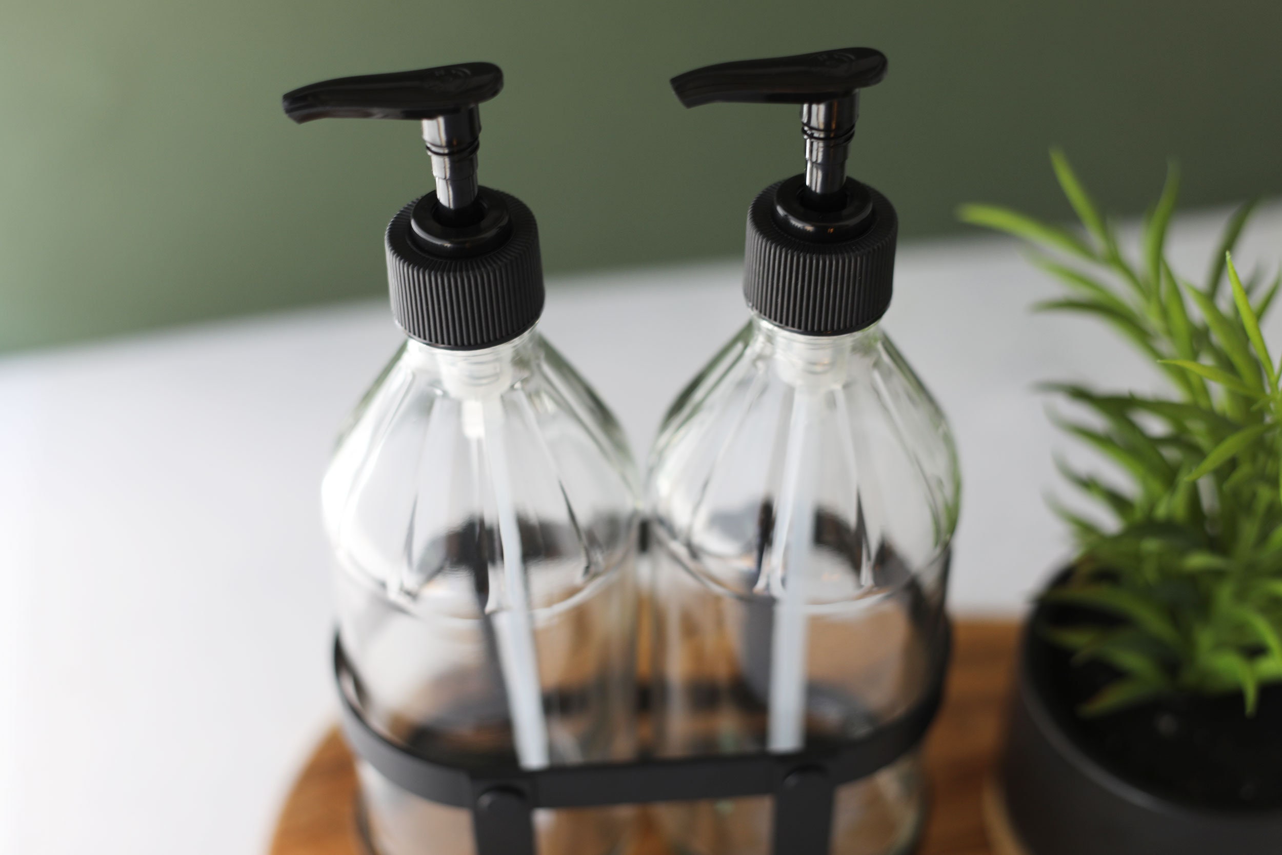 Vintage Kitchen Dish Soap Hand Soap Dispenser Set with Black Etsy