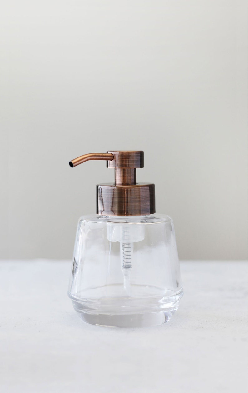 B\u00f5l Copper Glass Foam Soap Dispenser Foaming Soap Dispenser