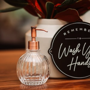 Soap Dispensers | Greyson Globe Glass Vintage Style Soap Dispenser
