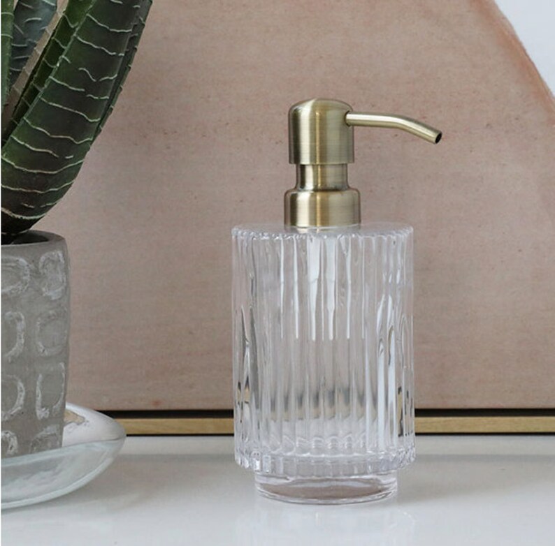 vintage style soap dispenser