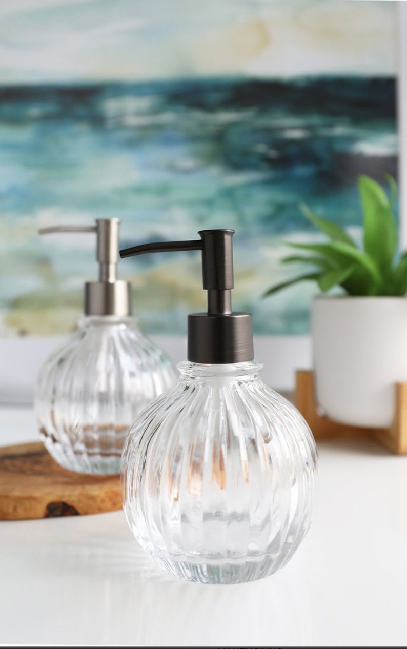 vintage style soap dispenser