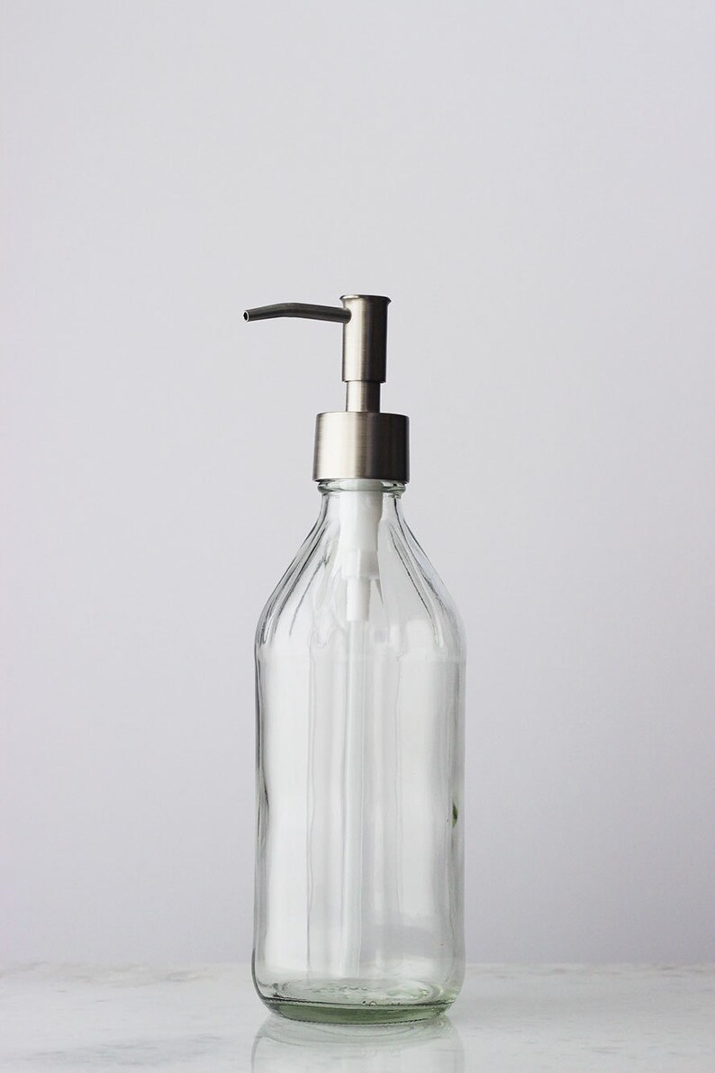Vintage Soap Dispenser Vintage Inspired Glass Soap Dispenser Etsy