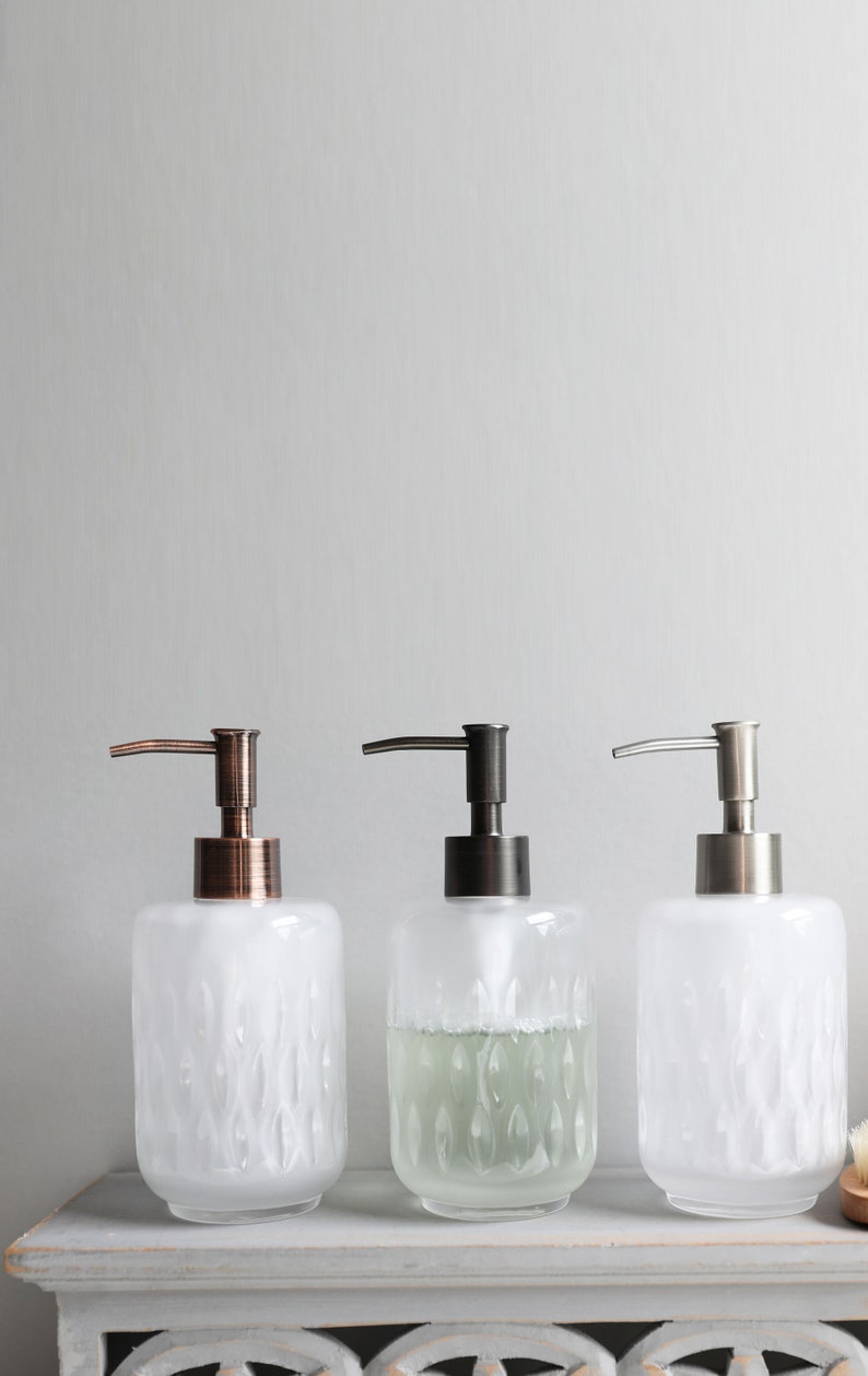 vintage style soap dispenser