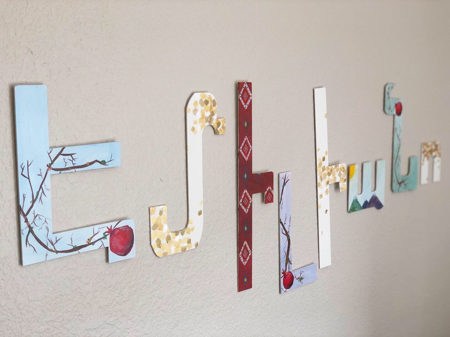 Custom Wall Name Letters Nursery Children's Name Kid's Etsy