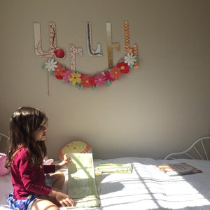 Decoração personalizada para bebês, letras para quarto de bebê, decoração de berçário, letras personalizadas para nomes de crianças, arte para quarto de criança, arte para nome de berçário, letra para quarto de bebê