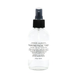 Balancing Facial Toner - Face spray, spritz, alcohol-free, rose water, aloe, lavender water