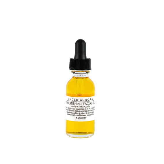 Nourishing Facial Oil - Face Serum, Moisturizing, Balancing, Rosehip seed, Jojoba oil, Lavender