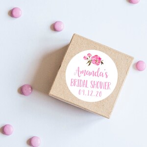 Blumen Braut Aufkleber, Hochzeit , Favor Etiketten, Blumen Etiketten, Brautdusche Etiketten, Pfingstrosen, Hochzeit Etiketten, Save the Date, personalisiert