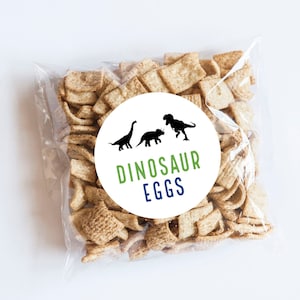 Pegatinas de silueta de huevos de dinosaurio, primer cumpleaños, tema de dinosaurio, pegatinas de agradecimiento, cumpleaños de dinosaurio, favores de dinosaurios, etiquetas de favor
