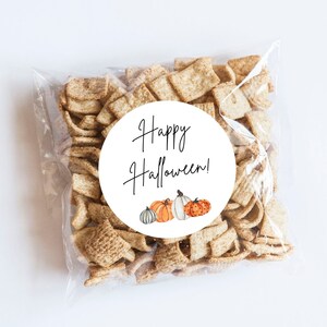 Happy Halloween Stickers, Eerste Verjaardag, Pompoenverjaardag, Pompoenthema, Herfstverjaardag, Kleine Pompoen, Feest, Halloween Tag, Traktaties