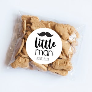 Little Man Mustache Stickers, Mustache Theme, First Birthday, Stashe Bash, Thank You Labels, Gender Reveal, Birthday Stickers, Favor Tags image 1