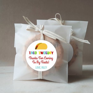 Colorful Taco TWOsday Fiesta Stickers, Baby Shower, Fiesta Theme, Gracias, Thank You Stickers, Taco Party, First Birthday, Fiesta Birthday