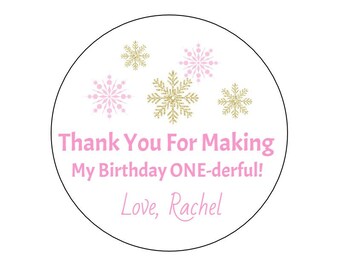 pink snowflake etsy
