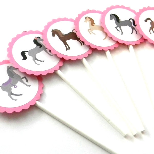 Horse Cupcake Topper - Etsy