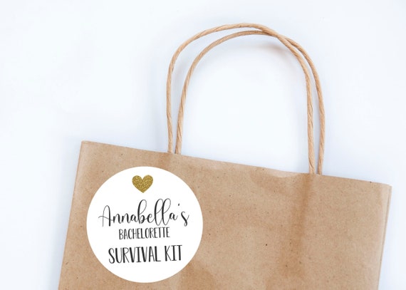 Survival Kit Stickers, Bachelorette Weekend, Hangover Favors, Hangover Labels, Get Well Labels, Bridal Shower, Bachelorette Party, Tags Il_570xn