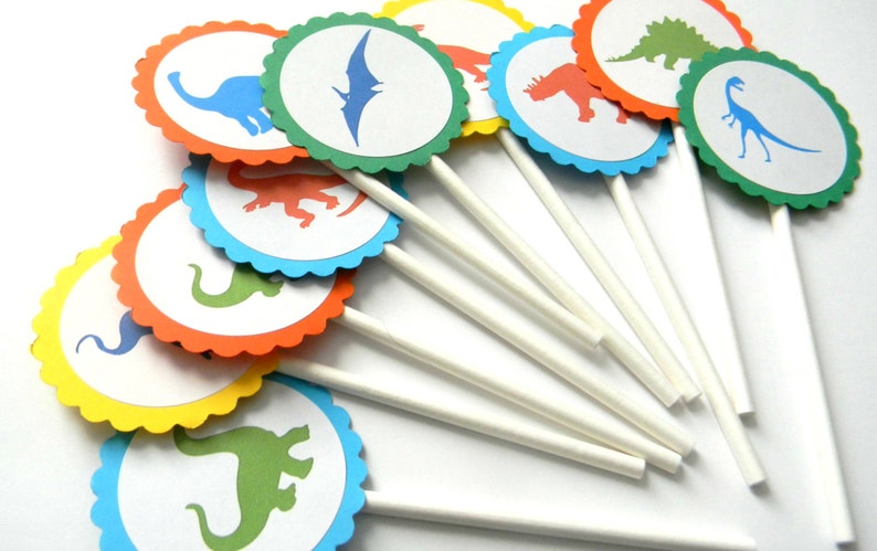 Dinosaur Party Dinosaur Birthday First Birthday Dinosaur Baby Shower 12 Dinosaur Party Straws Party Straws Dino Theme Boy Birthday
