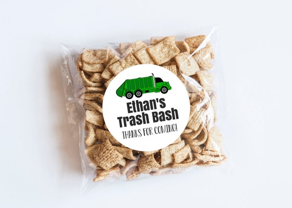 Autocollants Trash Bash Camion A Ordures Theme Des Ordures Etsy Canada