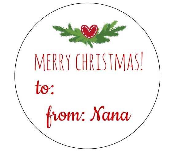 20 To and From Stickers, Christmas Stickers, Packaging, Personalized Stickers, Holiday Tags, Christmas Tags, To and From Labels, Presents Il_570xn