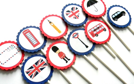 Städter - Sep papier moules à muffins drapeau motif - Angleterre