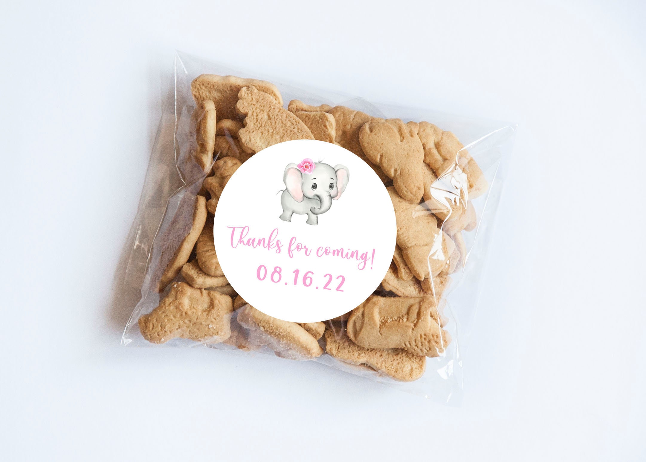Adesivi Feste Baby Shower Etichette Adesive Thank You Con Elefante - 80  Pezzi Per Feste Baby Shower E Compleanni Decorazioni Festa Compleanno, image size:2161x1544