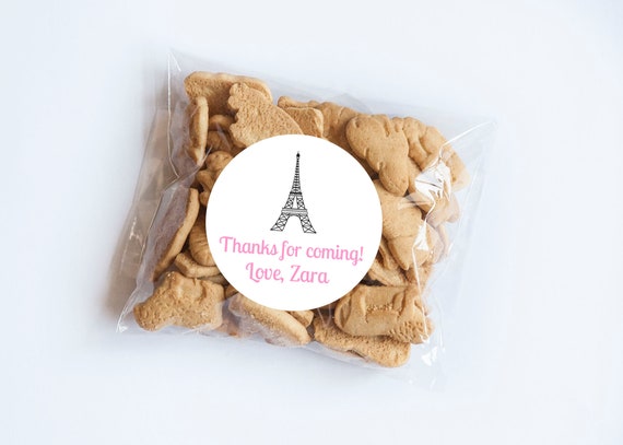 Eiffel Tower Stickers, Paris Theme, Thanks for Coming, Parisian Theme, First Birthday, Paris Birthday, Paris, Envelope Seals, Favors Il_570xn