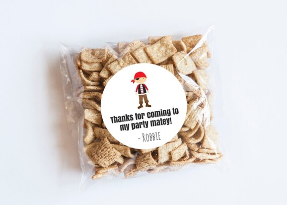 Pirate Theme Stickers, Birthday Labels, Pirate Theme, First Birthday, Pirate Birthday, Favor Stickers, Pirate Tags, Pirate Favors Il_570xn