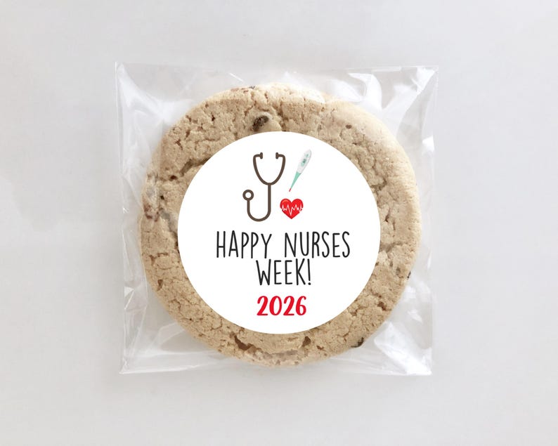 Nurses Week Stickers, 2026, Favors, Medical Stickers, Thank You ...
