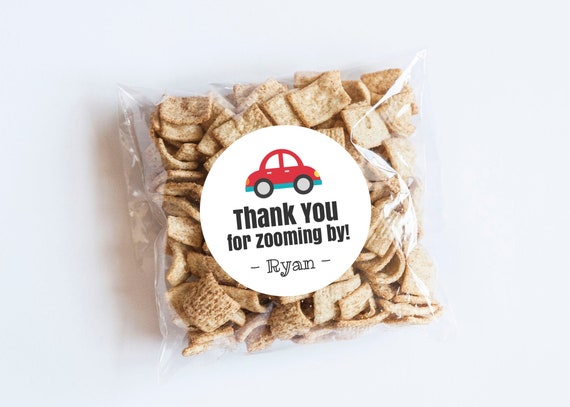 Red Car Stickers, Birthday Stickers, Transportation Stickers, Goodie Bag Labels, Cars Labels, Vehicle Party, Transportation Labels, Birthday Il_570xn