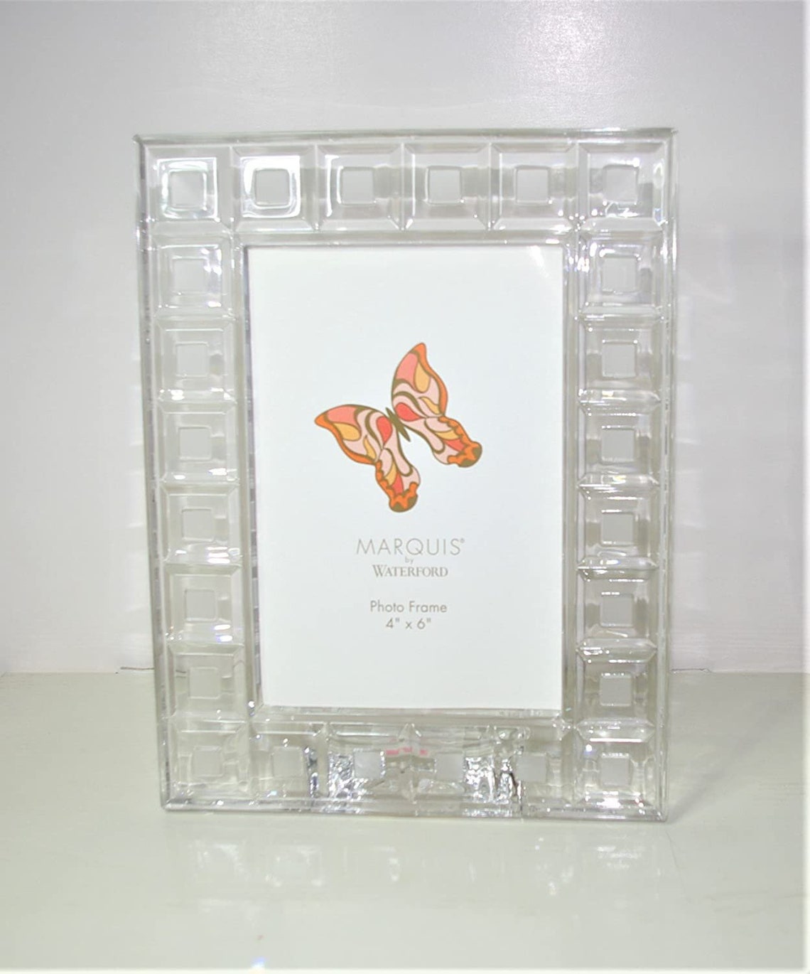 Waterford Crystal Photo Frame 8 x 7 Inches Like New Etsy