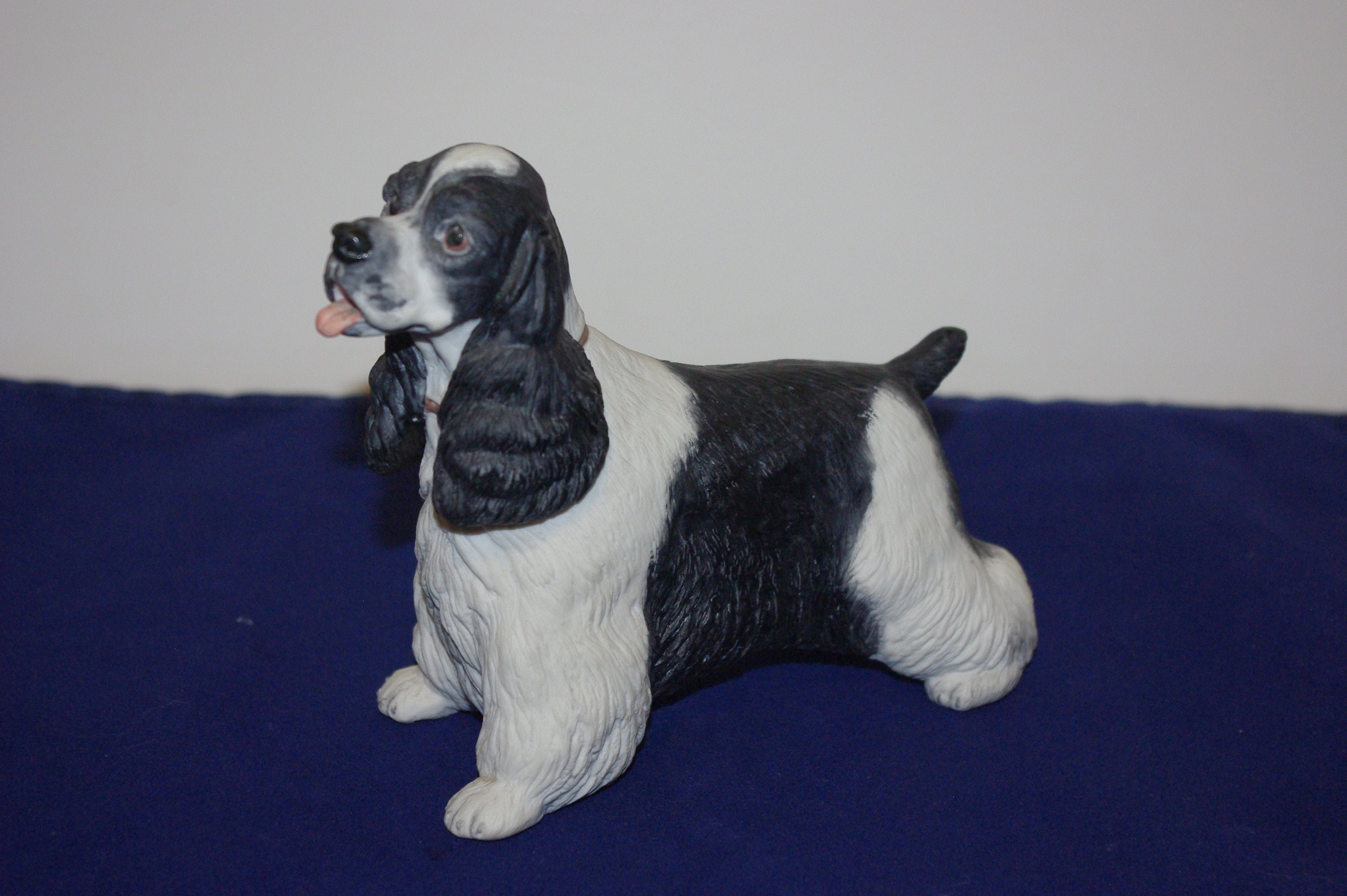 working cocker spaniel figurines