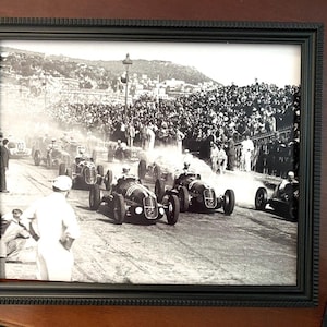 PHOTO of  AUTO RACE at Le Mans 10 x 8 Framed or Unframed Gift for Collector
