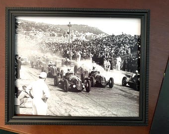 PHOTO of  AUTO RACE at Le Mans 10 x 8 Framed or Unframed Gift for Collector