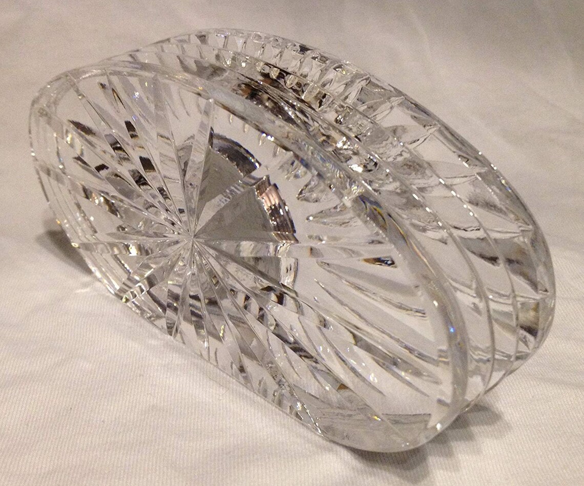 WATERFORD CRYSTAL CLOCK with New Insert and Battery dhm Etsy